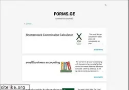 Sites similar to forms.ge