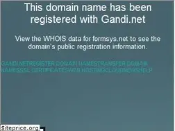 Sites similar to formsys.net