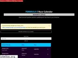 Sites similar to formulaecalendar.com