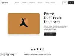 Sites similar to formularioire.typeform.com