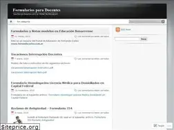Sites similar to formulariosdocentes.wordpress.com