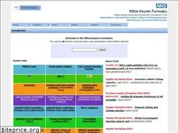 Sites similar to formularymk.nhs.uk