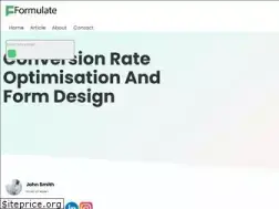 Sites similar to formulate.com.au