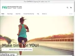 Sites similar to formulatedforyou.com.au