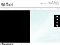 Sites similar to formuleoccasion.com
