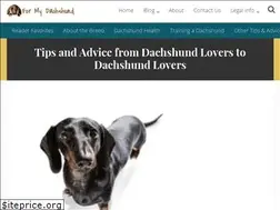 Sites similar to formydachshund.com
