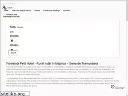 Sites similar to fornalutxpetithotel.com