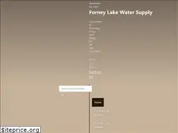 Sites similar to forneylakewater.com