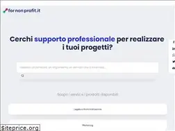 Sites similar to fornonprofit.it