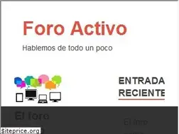 Sites similar to foro-activo.es