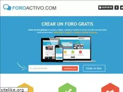 Sites similar to foroactivo.com