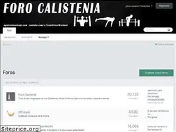 Sites similar to forocalistenia.com