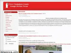 Sites similar to forociudadanoirunes.org