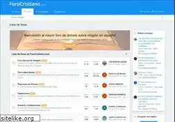 Sites similar to forocristiano.com
