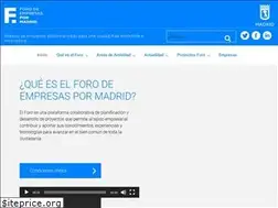 Sites similar to forodeempresaspormadrid.es