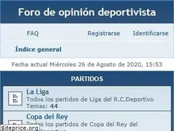 Sites similar to forodepor.com