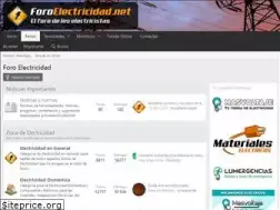 Sites similar to foroelectricidad.net