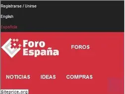 Sites similar to foroespana.com