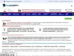 Sites similar to foroeuropeo.it