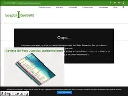 Sites similar to forojudicialindependiente.es