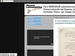 Sites similar to foromercosurlatino.blogspot.com