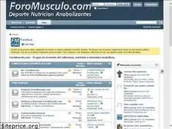 Sites similar to foromusculo.com