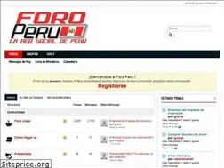 Sites similar to foroperu.net