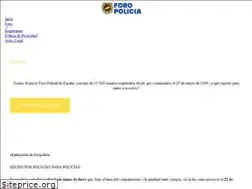 Sites similar to foropolicia.es
