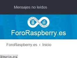 Sites similar to fororaspberry.es
