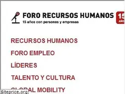 Sites similar to fororecursoshumanos.com