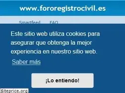 Sites similar to fororegistrocivil.es