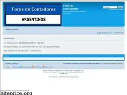 Sites similar to forosdecontadores.com.ar