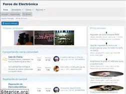 Sites similar to forosdeelectronica.com