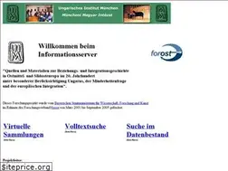 Sites similar to forost.ungarisches-institut.de