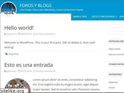 Sites similar to forosyblogs.com