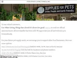 Sites similar to forotherlivingthings.net