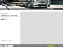 Sites similar to forotransportistas.es