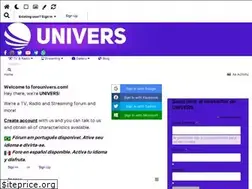 Sites similar to forounivers.com