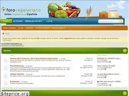Sites similar to forovegetariano.org