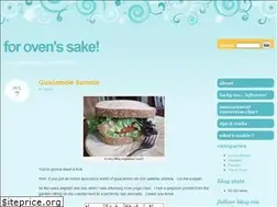 Sites similar to forovenssake.wordpress.com