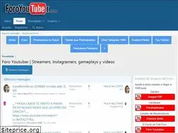 Sites similar to foroyoutuber.com