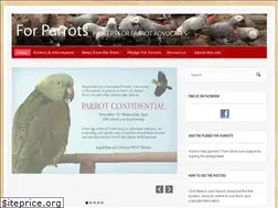 Sites similar to forparrots.com