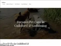 Sites similar to forpaws.net