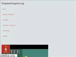 Sites similar to forpawshospice.org