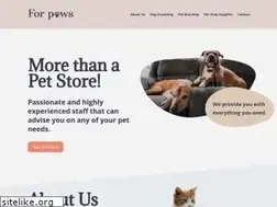 Sites similar to forpawspetshop.co.uk