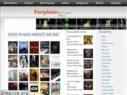 Sites similar to forpiano.com