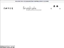 Sites similar to forposhsake.com