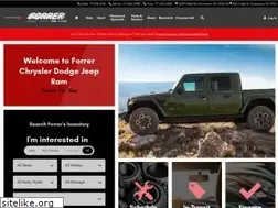 Sites similar to forrercdjr.com