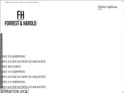 Sites similar to forrestandharold.com