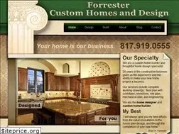 Sites similar to forrestercustomhomes.com